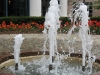 Fountain in front of Egan
